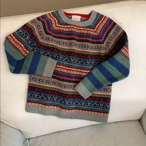 Boys Hanna Anderson sweater 130cm